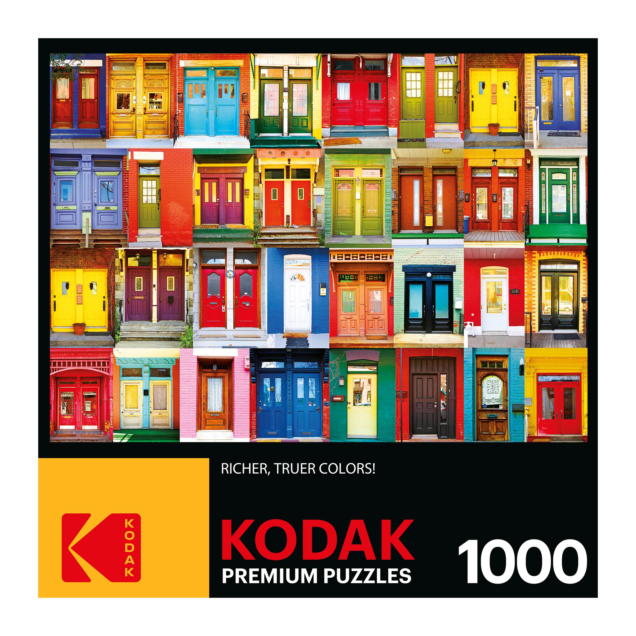 Amazon.co.jp: KODAK プレミアムパズル カラフル モントリオールドア